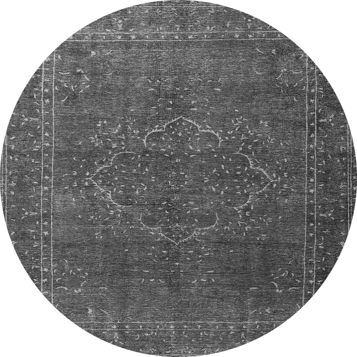 Square Persian Gray Traditional Rug, tr4304gry