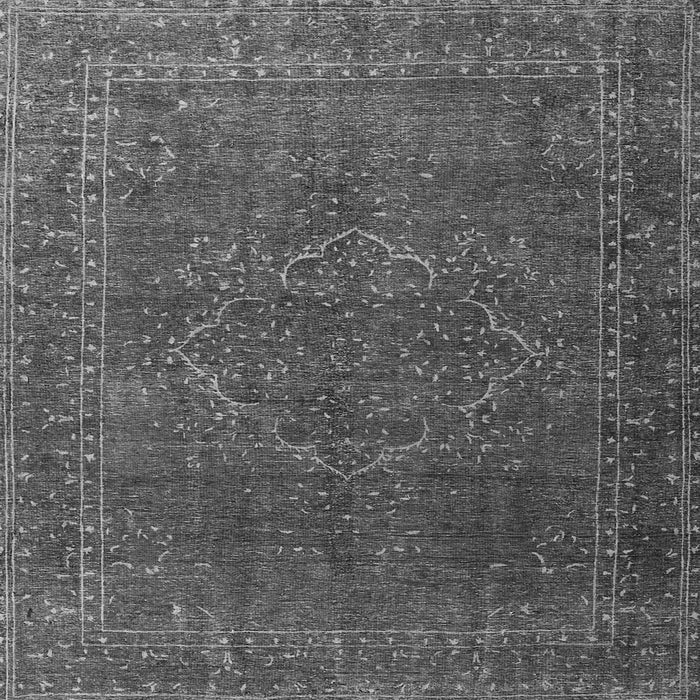 Serging Thickness of Persian Gray Traditional Rug, tr4304gry