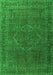 Persian Green Traditional Rug, tr4304grn