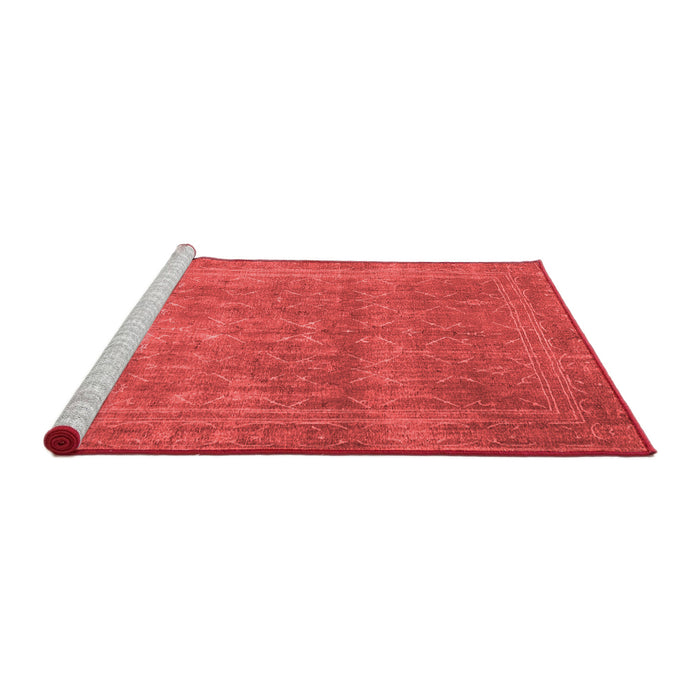 Bohemian Red Washable Rugs