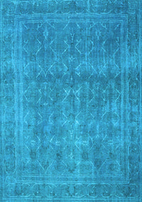 Persian Light Blue Bohemian Rug, tr4305lblu