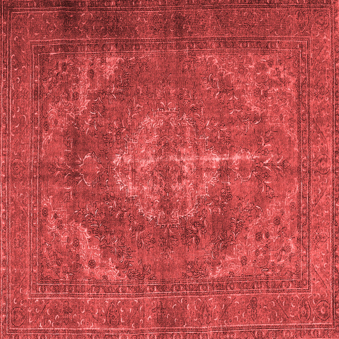Machine Washable Persian Red Traditional Rug, wshtr4306red