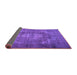 Sideview of Persian Purple Traditional Rug, tr4306pur