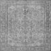 Serging Thickness of Persian Gray Traditional Rug, tr4307gry