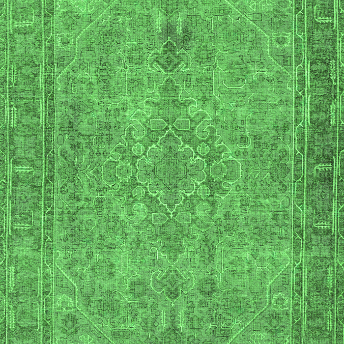 Persian Green Traditional Rug, tr4307grn