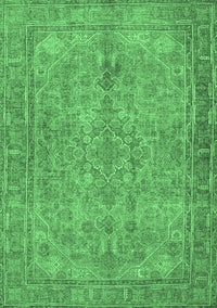 Persian Emerald Green Traditional Rug, tr4307emgrn