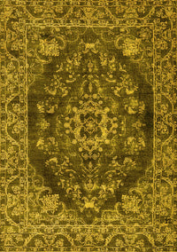 Persian Yellow Traditional Rug, tr4308yw