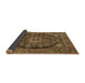 Sideview of Persian Brown Traditional Rug, tr4308brn