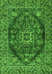Persian Green Traditional Rug, tr4308grn