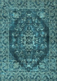 Persian Light Blue Traditional Rug, tr4308lblu