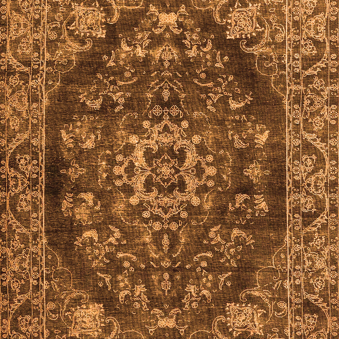 Persian Orange Traditional Rug, tr4308org