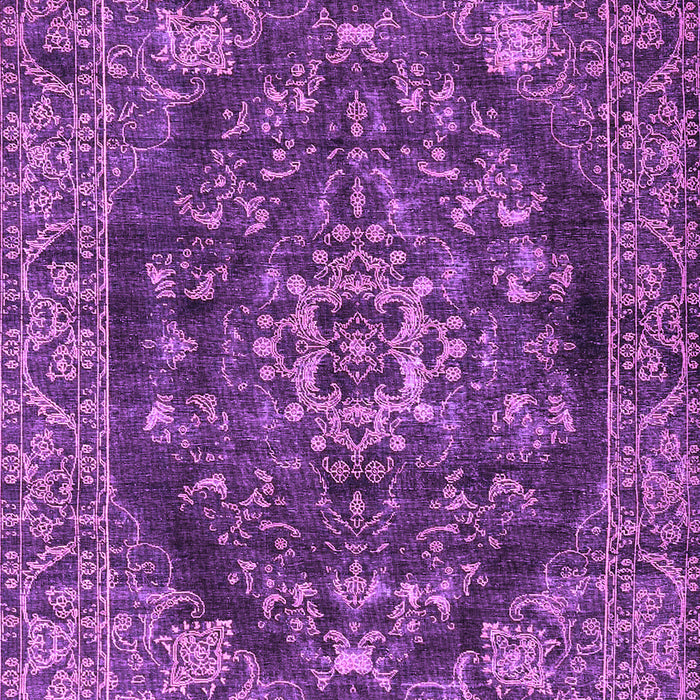Machine Washable Persian Purple Traditional Area Rugs, wshtr4308pur
