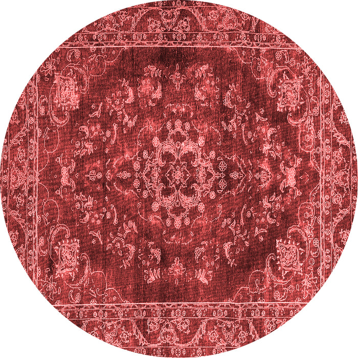 Machine Washable Persian Red Traditional Rug, wshtr4308red