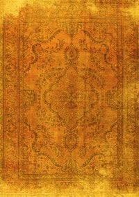 Persian Yellow Traditional Rug, tr4309yw