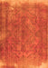 Persian Orange Traditional Rug, tr4309org