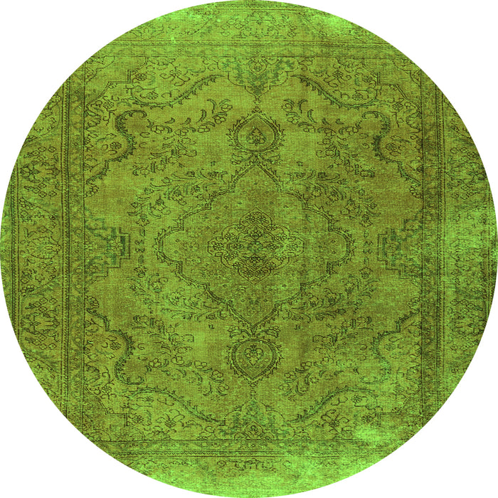 Machine Washable Persian Green Traditional Area Rugs, wshtr4309grn
