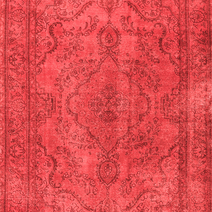 Machine Washable Persian Red Traditional Rug, wshtr4309red