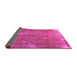 Sideview of Persian Purple Traditional Rug, tr4309pur