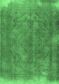 Persian Emerald Green Traditional Rug, tr4309emgrn