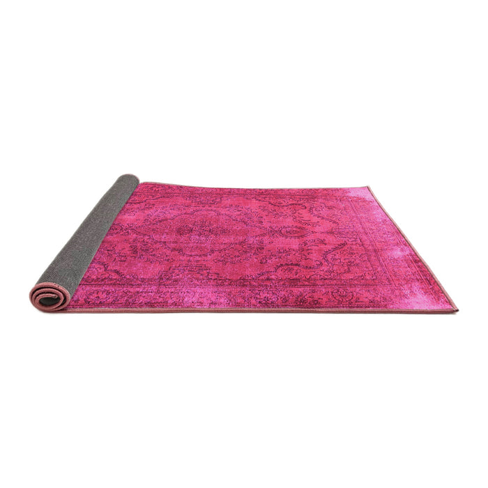 Sideview of Persian Pink Traditional Rug, tr4309pnk