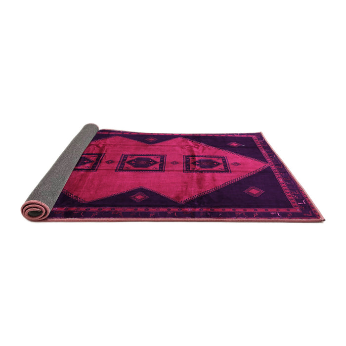 Sideview of Persian Pink Traditional Rug, tr430pnk