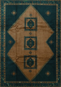 Persian Turquoise Traditional Rug, tr430turq