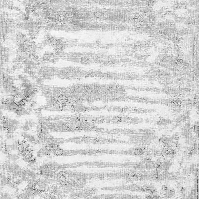 Serging Thickness of Machine Washable Persian Gray Traditional Rug, wshtr4310gry
