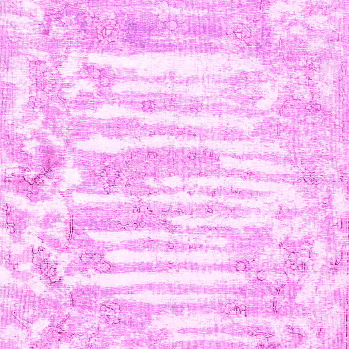 Machine Washable Persian Pink Traditional Rug, wshtr4310pnk