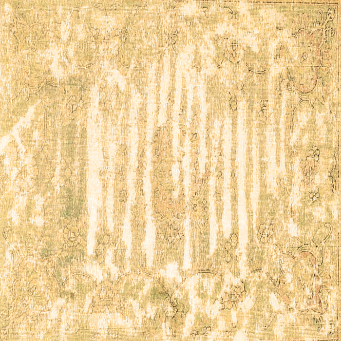 Square Persian Brown Traditional Rug, tr4310brn