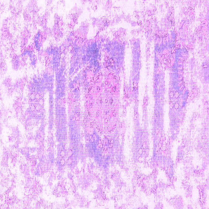 Square Persian Purple Bohemian Rug, tr4311pur