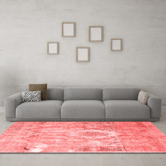 Traditional Red Washable Rugs