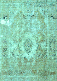 Persian Light Blue Traditional Rug, tr4312lblu