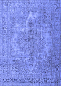 Persian Blue Bohemian Rug, tr4313blu