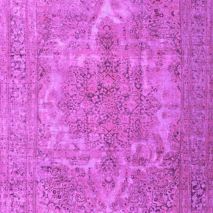 Machine Washable Persian Pink Bohemian Rug, wshtr4313pnk
