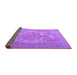 Sideview of Persian Purple Bohemian Rug, tr4313pur