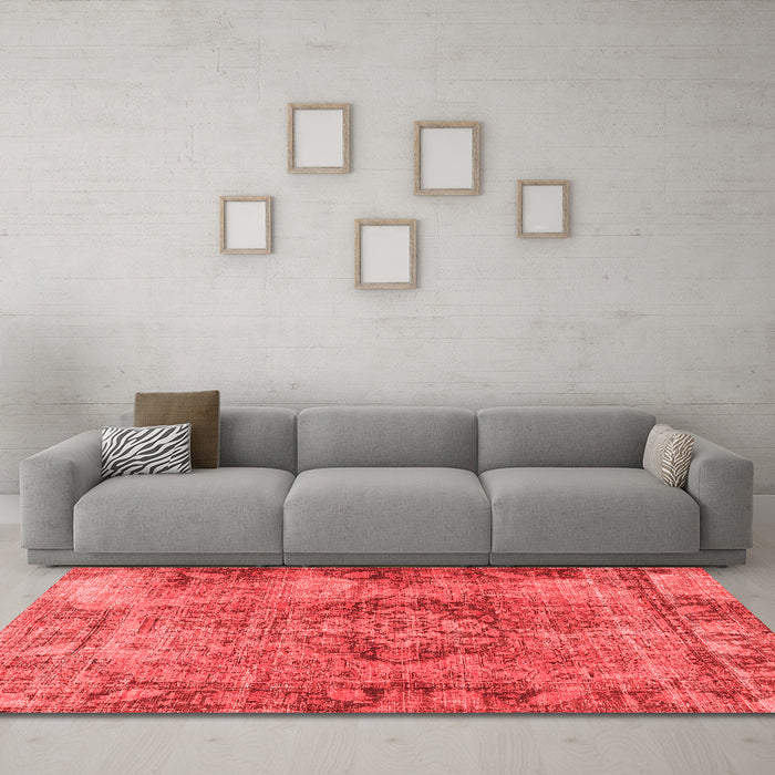 Traditional Red Washable Rugs