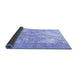Sideview of Persian Blue Traditional Rug, tr4316blu