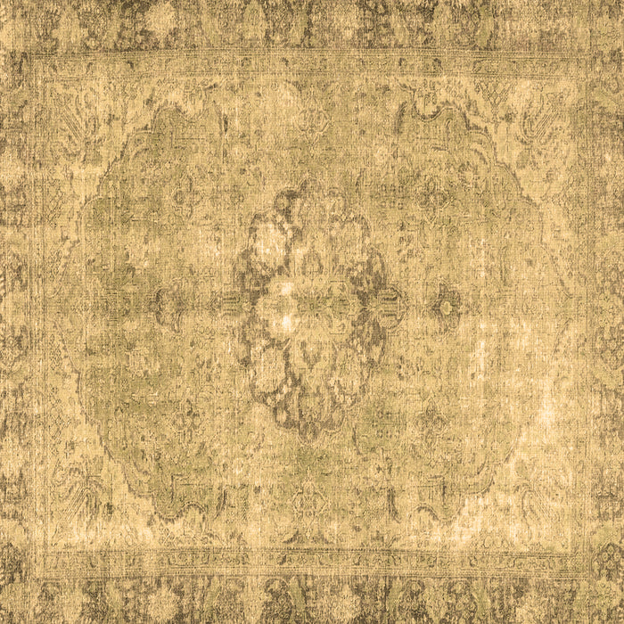 Square Machine Washable Persian Brown Traditional Rug, wshtr4317brn