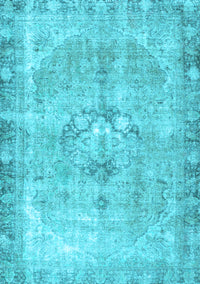 Persian Light Blue Traditional Rug, tr4317lblu