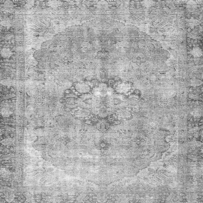 Serging Thickness of Persian Gray Traditional Rug, tr4317gry