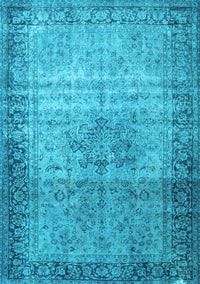 Persian Light Blue Traditional Rug, tr4318lblu