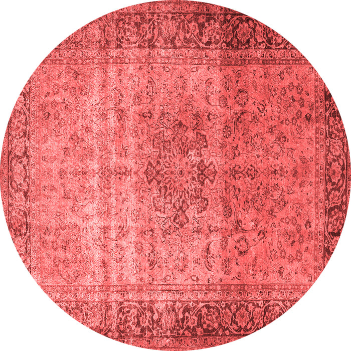 Machine Washable Persian Red Traditional Rug, wshtr4318red