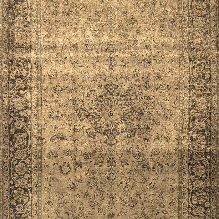 Machine Washable Persian Brown Traditional Rug, wshtr4318brn