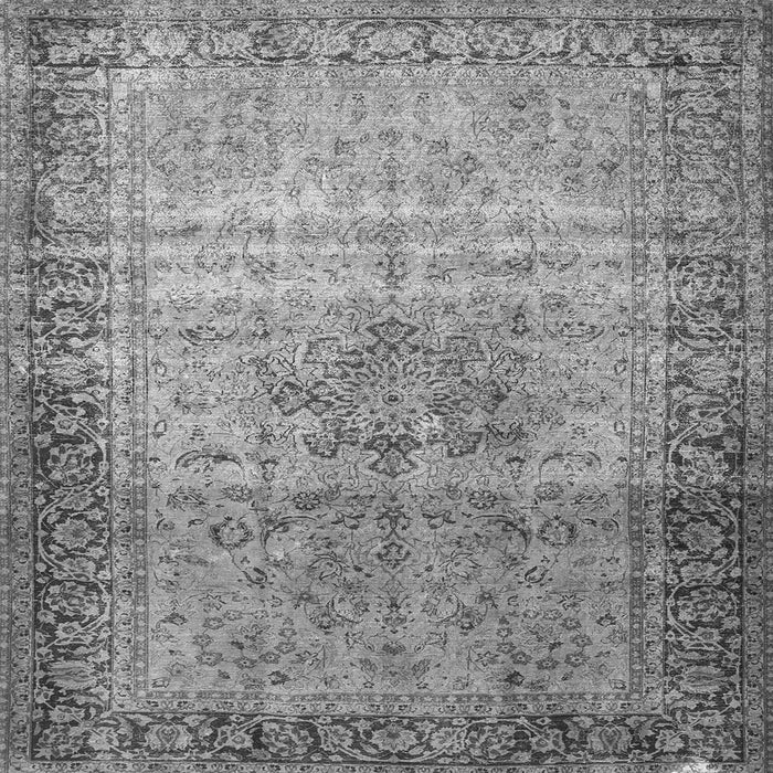 Serging Thickness of Persian Gray Traditional Rug, tr4318gry