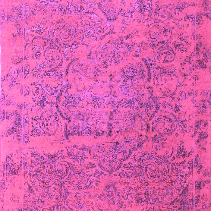 Machine Washable Persian Purple Traditional Area Rugs, wshtr4319pur