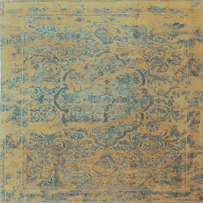 Square Persian Light Blue Traditional Rug, tr4319lblu