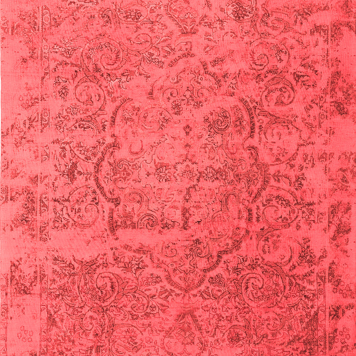 Machine Washable Persian Red Traditional Rug, wshtr4319red