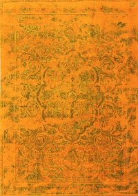 Persian Yellow Traditional Rug, tr4319yw