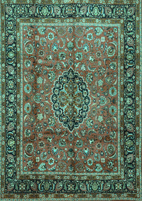 Persian Turquoise Traditional Rug, tr431turq