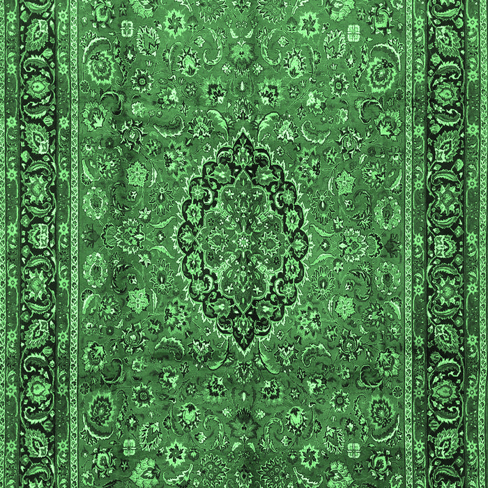 Persian Emerald Green Traditional Rug, tr431emgrn